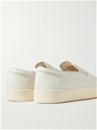 Officine Creative - Leather Slip-On Sneakers - Neutrals
