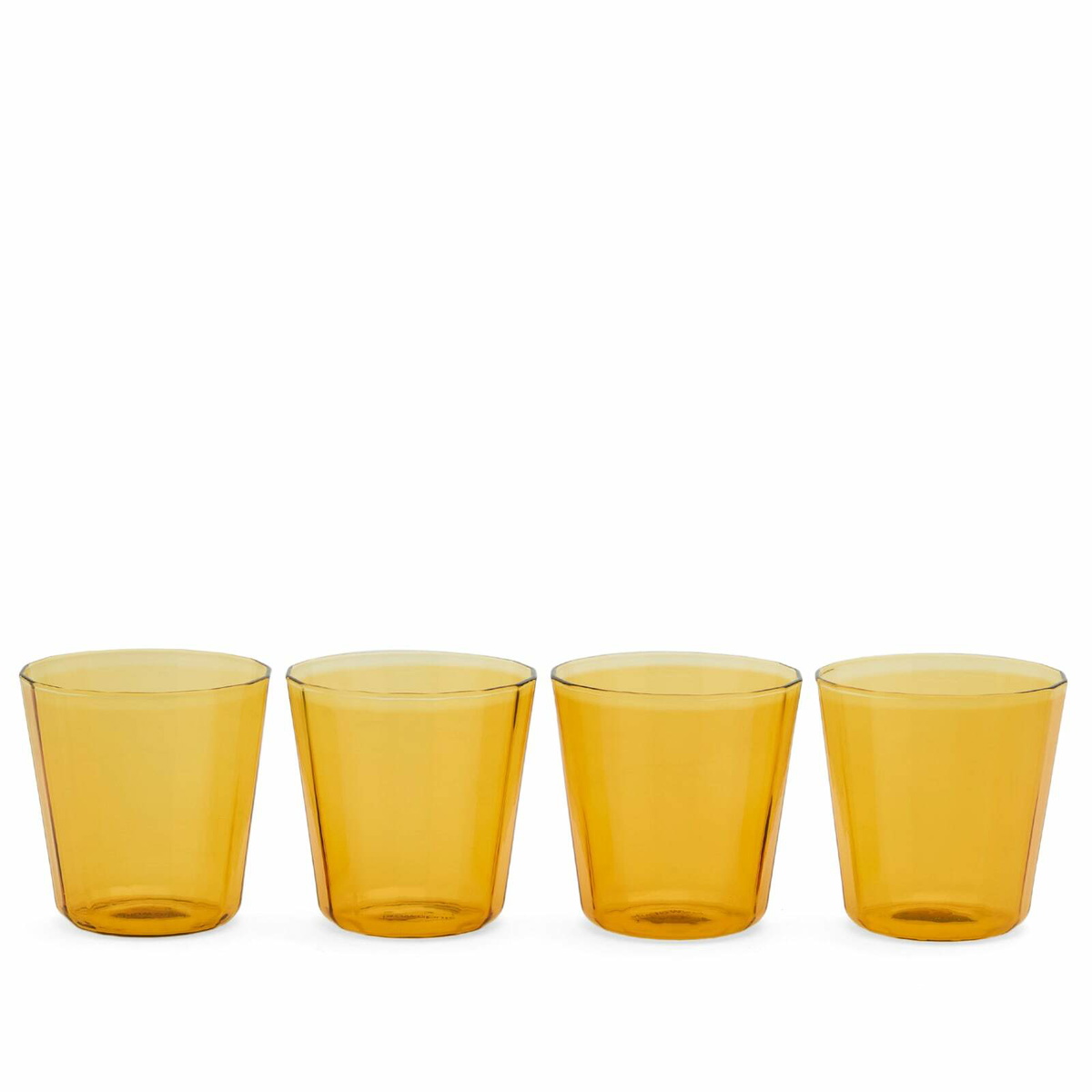 The Conran Shop Fade Tumbler - Set of 4 in Amber 