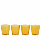 The Conran Shop Fade Tumbler - Set of 4 in Amber 