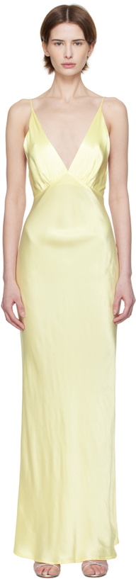 Photo: BEC + BRIDGE Yellow Moon Dance V Maxi Dress