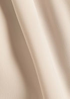Herno V-neck Satin-crepe top Cream