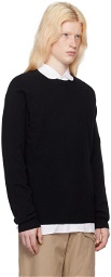 Comme des Garçons Shirt Black Crewneck Sweater