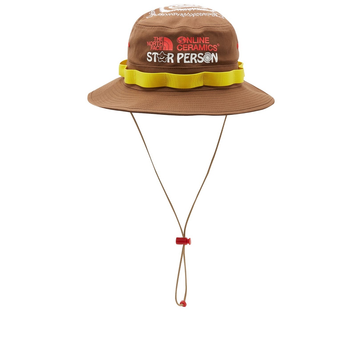 Photo: The North Face x Online Ceramics Class V Brimmer Hat in Earth Brown