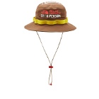The North Face x Online Ceramics Class V Brimmer Hat in Earth Brown