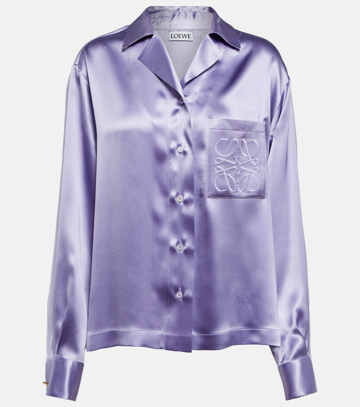 vintage LOEWE silk shirt（ODJ CHIEN66） Loewe - Silk shirt Loewe
