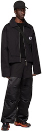 SPENCER BADU Black Striped Vest