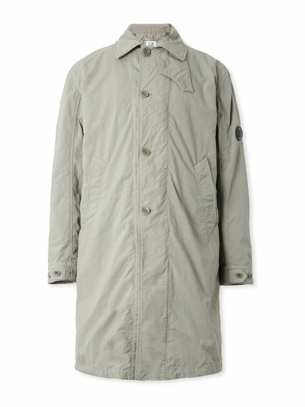 Photo: C.P. Company - Shell Trench Coat - Gray