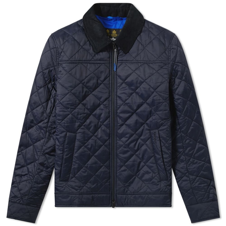 Photo: Barbour Trough Quilt Jacket Navy