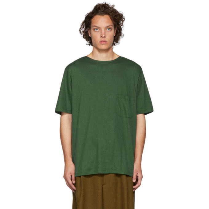 Photo: Lemaire Green Sunspel Edition Pocket T-Shirt