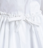 Givenchy Pleated cotton poplin miniskirt
