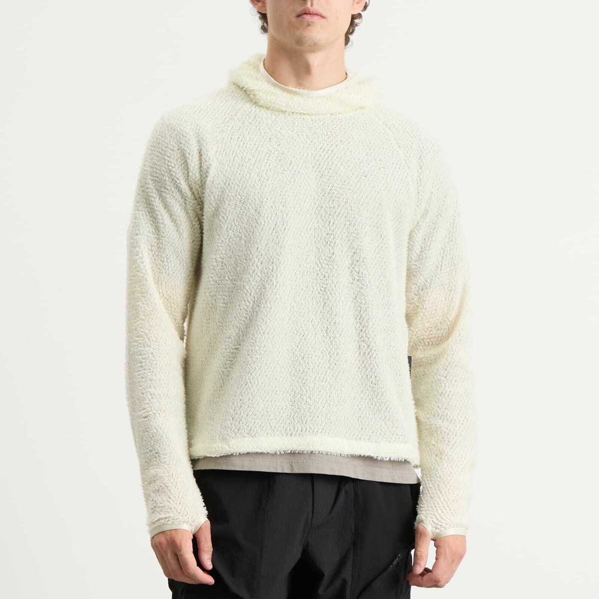 Purple Mountain Observatory Men's Polartec Hoody Presented by END. in Cream
