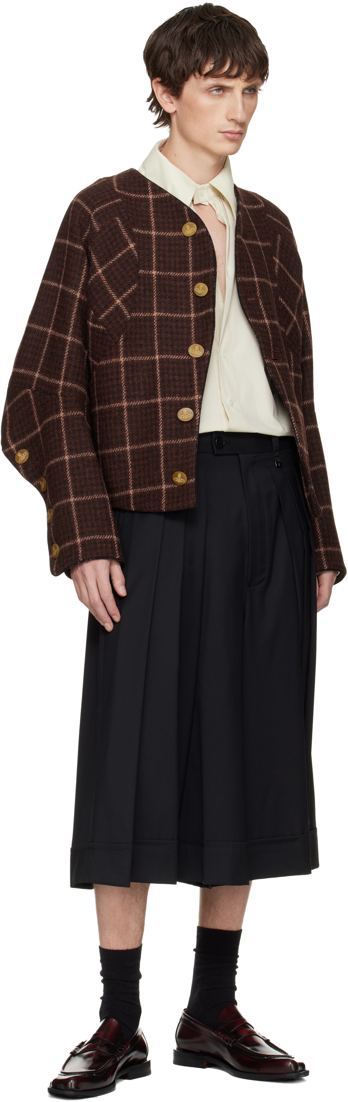 Vivienne Westwood Brown Pourpoint Jacket