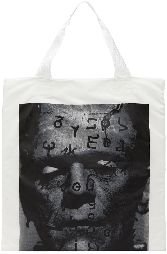 Photo: Junya Watanabe Off-White 'Spin: Adventures in Typography' Issue 02 Tote