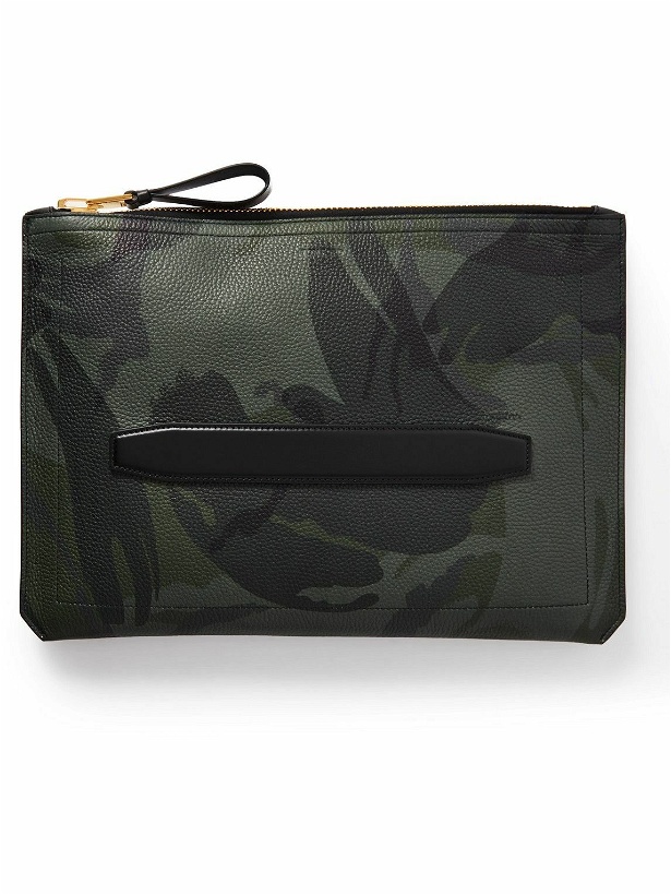 Photo: TOM FORD - Camouflage-Print Full-Grain Leather Pouch