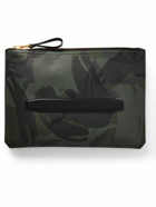 TOM FORD - Camouflage-Print Full-Grain Leather Pouch