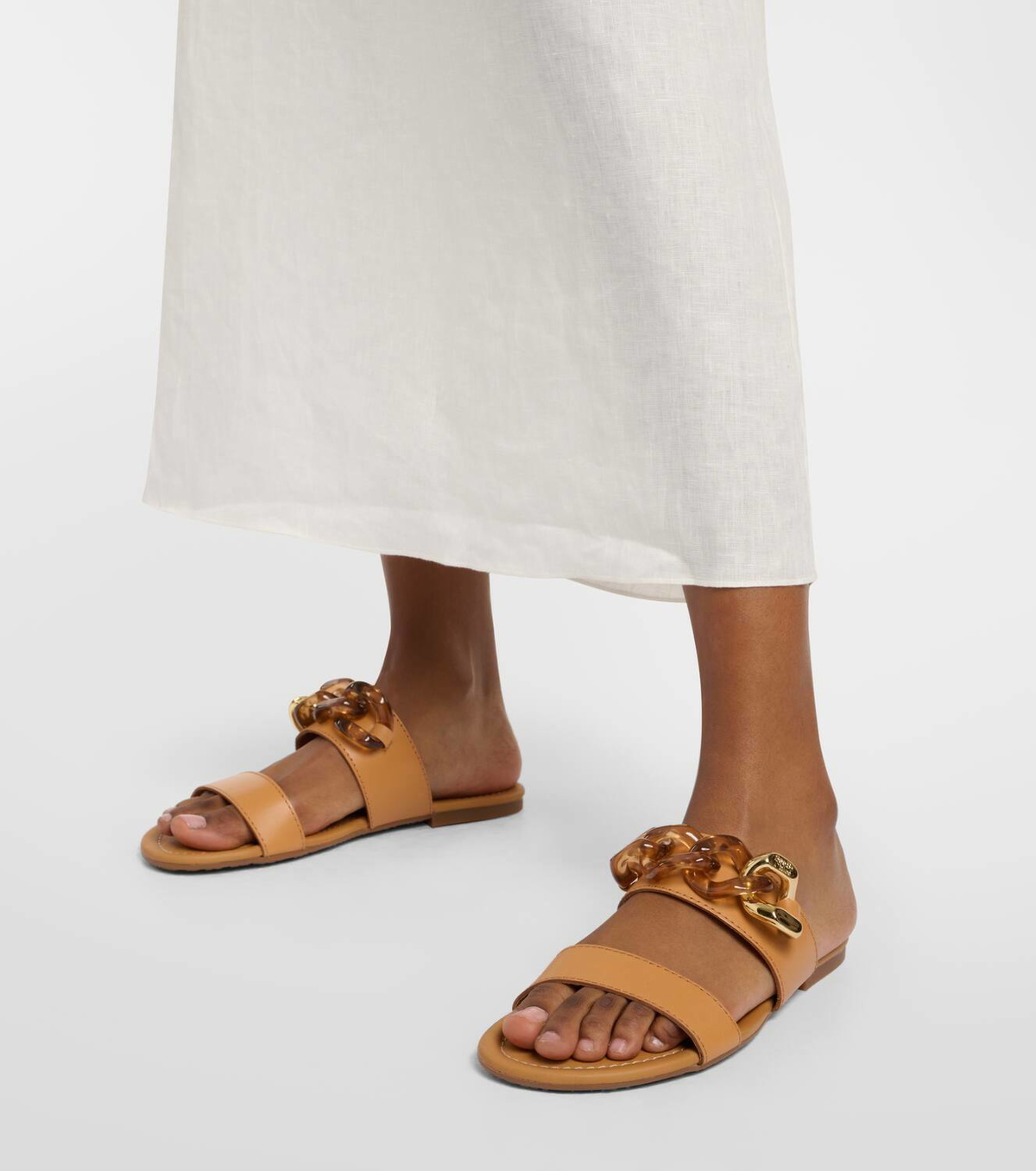 See By Chloé Kaddy leather slides