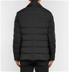 Moncler - Slim-Fit Quilted Stretch-Shell Down Jacket - Blue