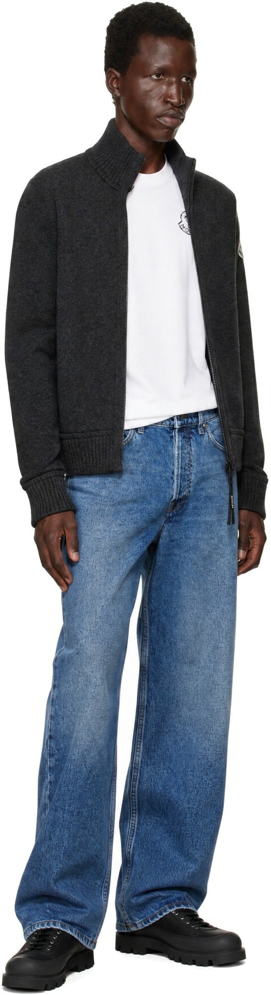 Moncler Gray Archivio Cardigan