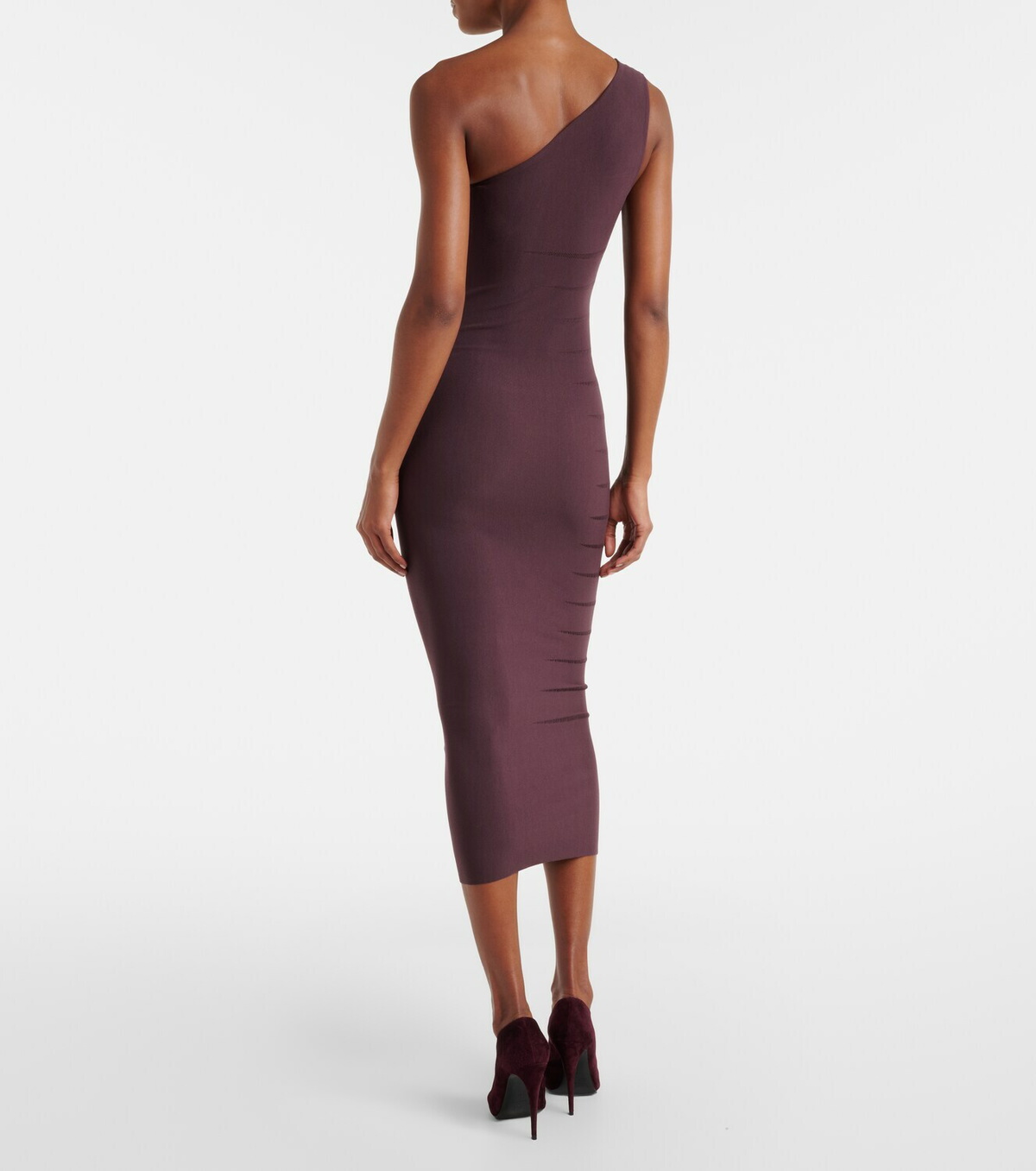 Wolford Slash one-shoulder midi dress