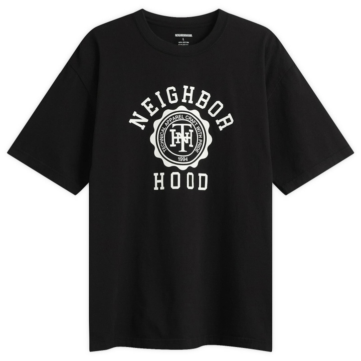 Photo: Neighborhood Men's SS-4 T-Shirt in Black