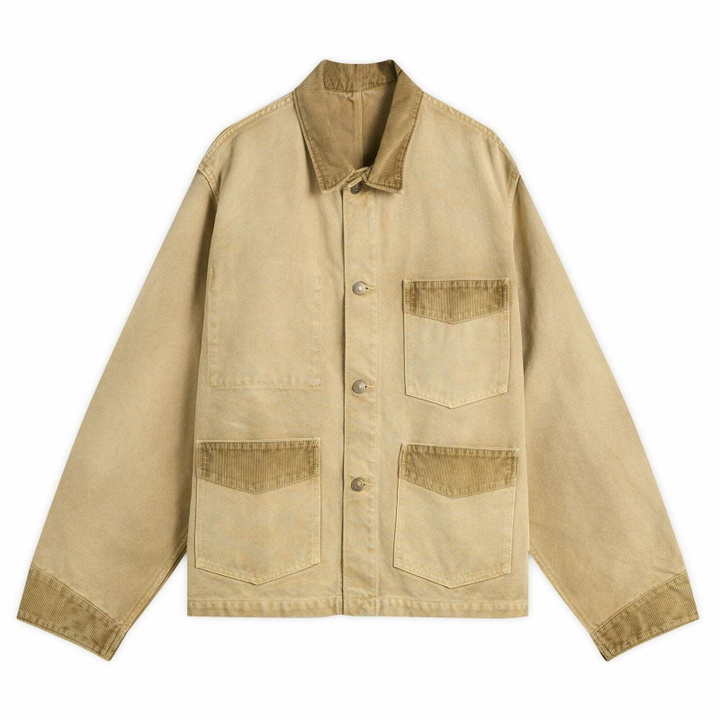 Photo: Unlikely Dry Goods Men's Old Hunter Jacket in  Brown