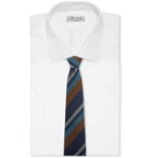 Bigi - 9cm Striped Cashmere-Jacquard Tie - Multi