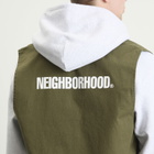 Neighborhood Men's Zip Work Vest in Olive Drab