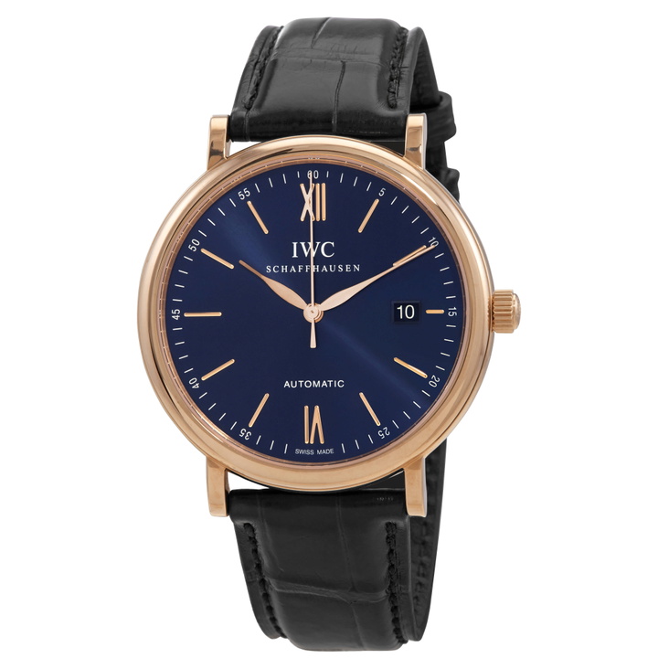 Photo: IWC Portofino Automatic Blue Dial Mens Watch IW356522