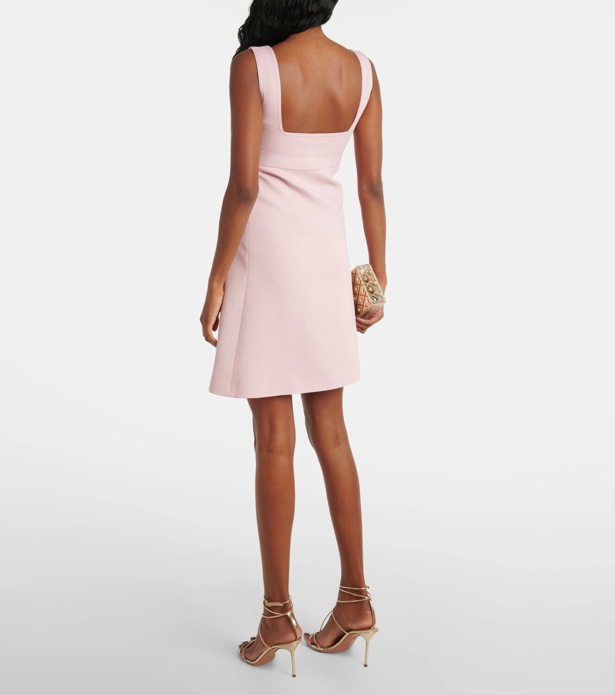 Giambattista Valli Bow-detail crêpe minidress