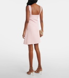 Giambattista Valli Bow-detail crêpe minidress