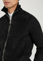 Tom Ford Suede and Wool-blend Jacket Black