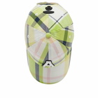 Men's AAPE A Logo Baseball Cap in Plaid 
