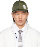 Thom Browne Green Classic Twill 6-Panel Cap