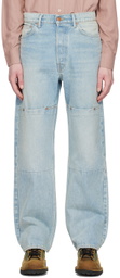 CARSON WACH Blue 'The Original 333' Jeans