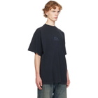 Balenciaga Black Loop Sports Icon Oversized T-shirt