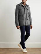 Incotex - Montedoro Cashmere-Blend Down Jacket - Gray