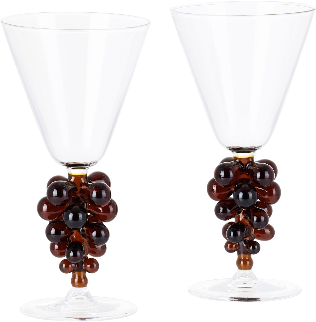Maison Balzac Burgundy Bordeaux Wine Glass Set