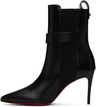 Christian Louboutin Black So CL 85 Chelsea Boots