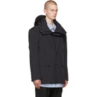 Juun.J Black Mid-Length Coat