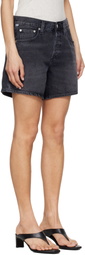 Citizens of Humanity Black Billie Relaxed Shorts