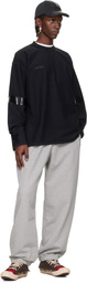 VETEMENTS Black Taped Reconstructed Longsleeve T-shirt
