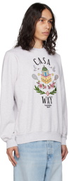 Casablanca Gray 'Casa Way' Sweatshirt