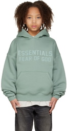 Essentials Kids Blue Bonded Hoodie