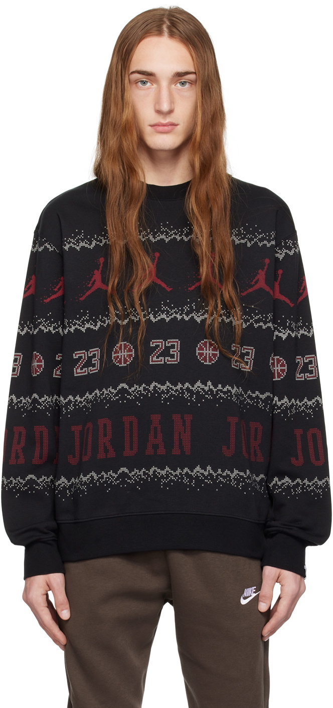 Jordan hotsell black sweatshirt