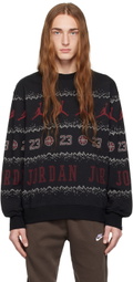 Nike Jordan Black Holiday Sweatshirt