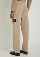 Stone Island Cotton Ripstop Straight-leg Cotton Trousers Sand