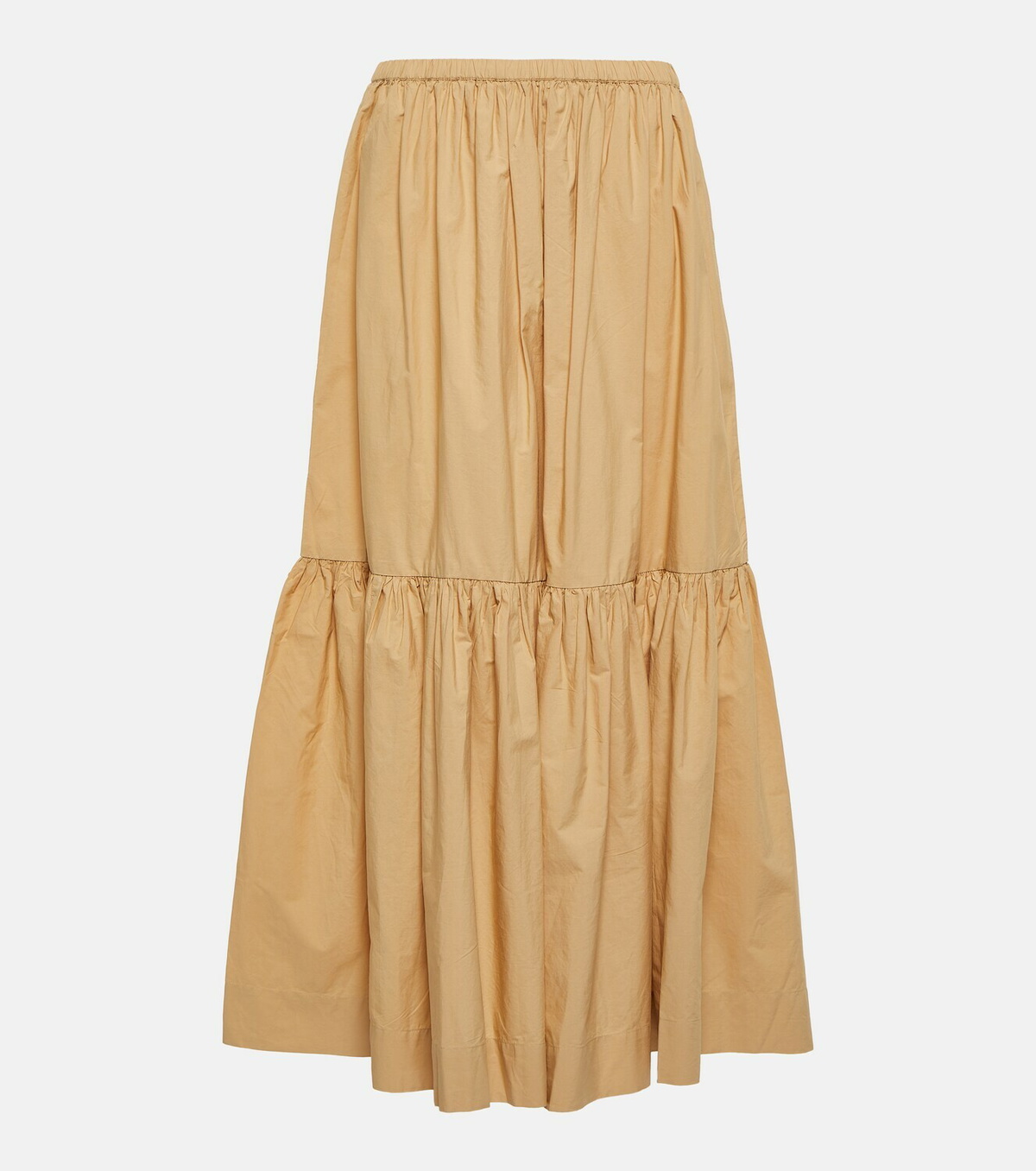 【関税＆送料込み】Ganni Organic Cotton Maxi Skirt Ganni Cotton poplin maxi skirt GANNI