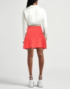 Andreādamo Womens Mini skirt in Red