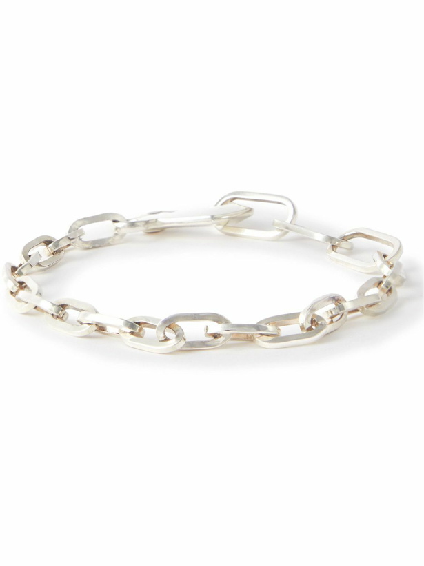 Photo: Bottega Veneta - Sterling Silver Chain Bracelet - Silver
