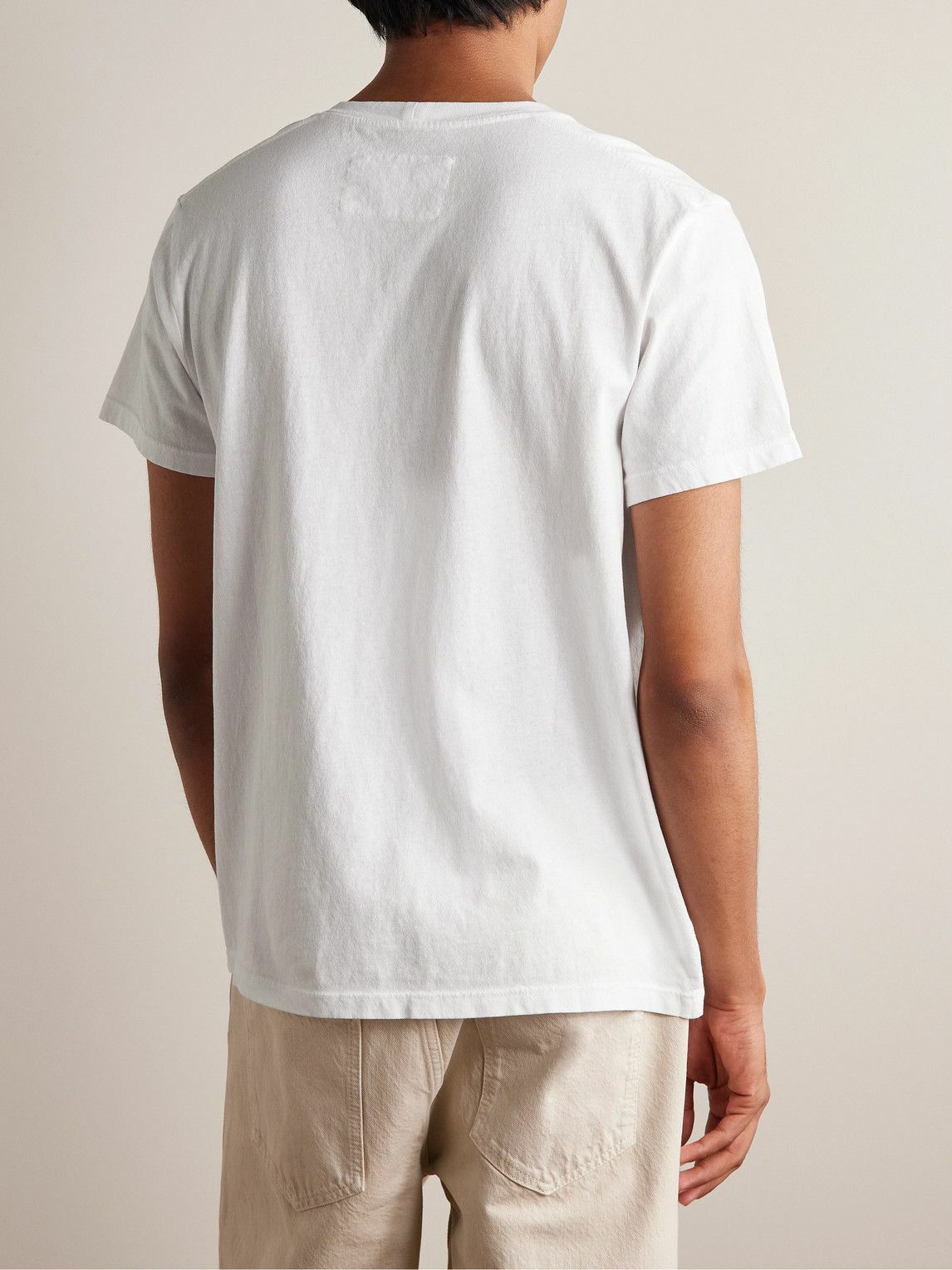 Nili Lotan - Bradley Cotton-Jersey T-Shirt - White